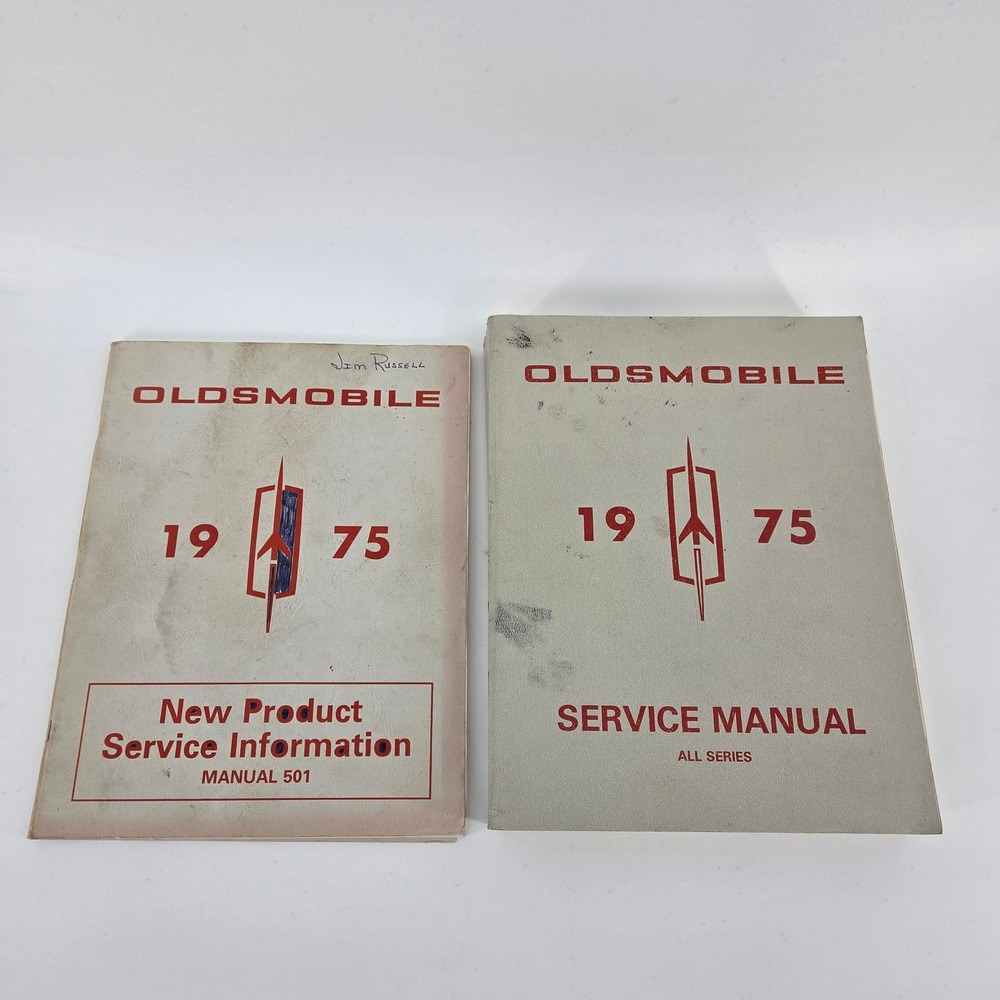 1975 Oldsmobile Chassis Service Manual & New Product Info All Series GM Repair